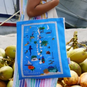 Maldives Archipelago Mini Tote